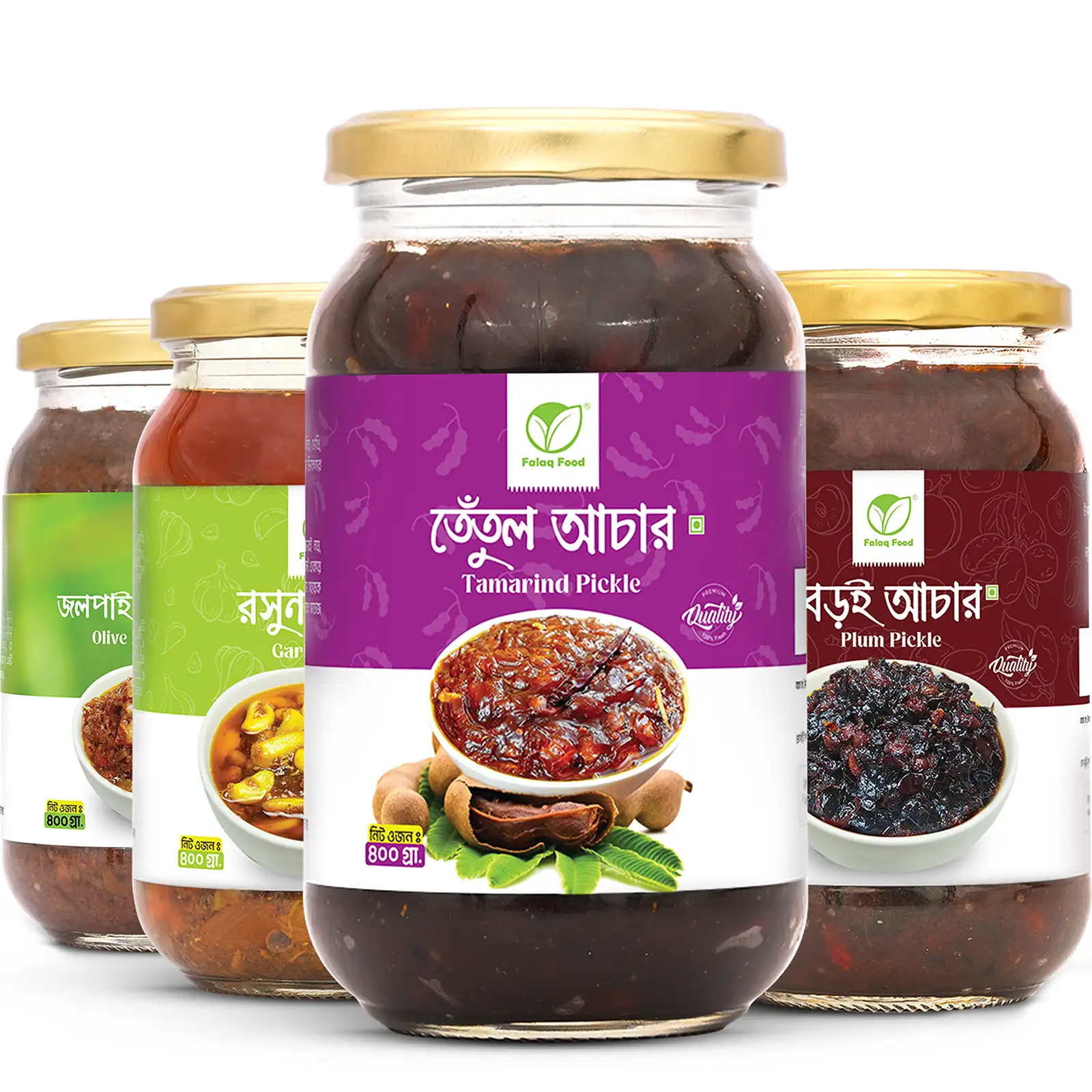 Pickles Combo 4-in-1 – (আচার কম্বো প্যাক)